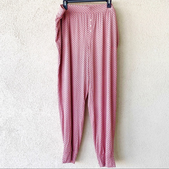 Alfani Printed Knit Jogger Pajamas Pa Bright Wave - Picture 2 of 6